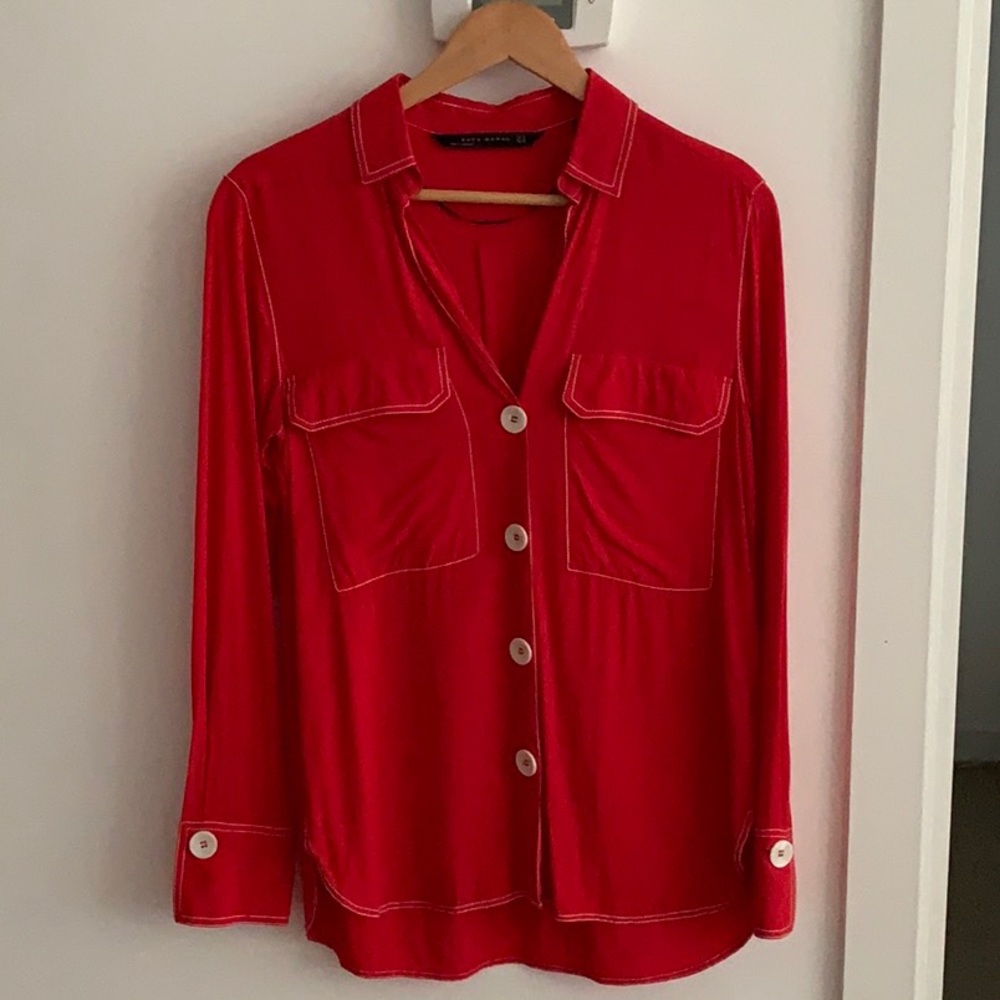 🌟3for $50🌟Zara casual shirt with two pockets